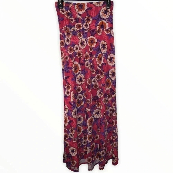 Lularoe Floral Maxi Skirt NWT - Picture 1 of 4